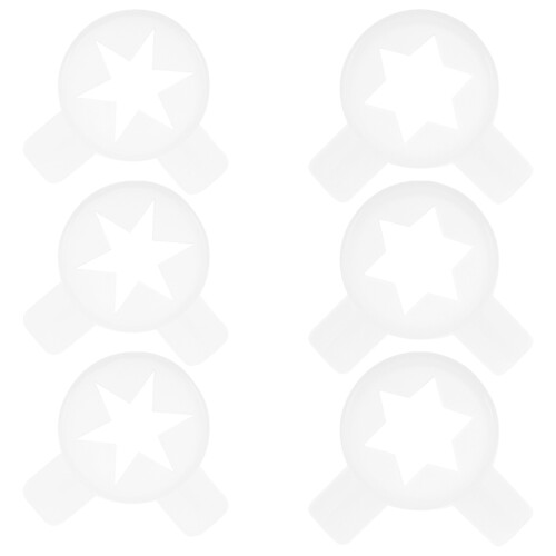18Pcs Plastic Ice Cream Machine Nozzle Set White for Easy Assembly 2