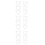 18Pcs Plastic Ice Cream Machine Nozzle Set White for Easy Assembly 7