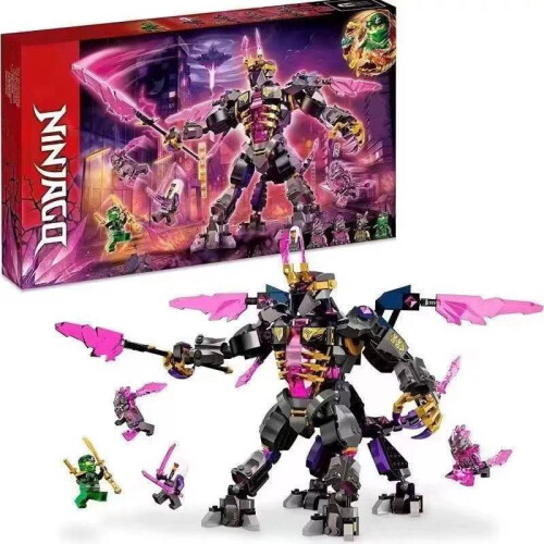 Ninjago Le Roi de Cristal Puzzle Assemblage Blocs de Construction Modèle pour Enfants Cadeau