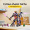 Ninjago Le Roi de Cristal Puzzle Assemblage Blocs de Construction Modèle pour Enfants Cadeau 7