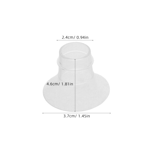 6Pièces Inserts Silicone Transparente Pour Tétine Tire-Lait 2