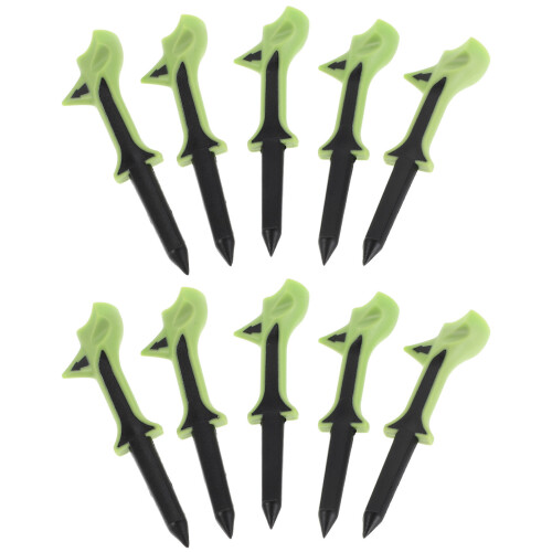 30Pièces Tee Golf Entraînement Vert Design Step-Up Résistant 2
