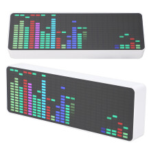 Luz RGB de espectro 1624 segmentos con sensor de voz 384 LEDs visualizador de música