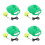 4Sets Lightweight Tennis Trainer Kit Elastic String Self-Practice Tool 3