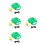 4Sets Lightweight Tennis Trainer Kit Elastic String Self-Practice Tool 5