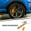 2Pièces Outil Auto Dégonfleur Cuivre Multivéhicules 8