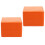 10Pcs PU Watch Gift Box Orange Single Watch Storage 3