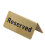 Stainless Steel Tabletop Sign12x5.3cm 1