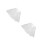 2Pièces Jupon Polyester Cerceau Pour Robe Fête 3