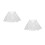 2Pièces Jupon Polyester Cerceau Pour Robe Fête 6