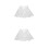 2Pièces Jupon Polyester Cerceau Pour Robe Fête 9