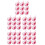 50Ensembles Ensemble Mélange Masques Plastique Rose Pour 4