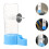 16Pcs Automatic Parrot Water Dispenser Sky-Blue ABS Bird Cage Feeder 11