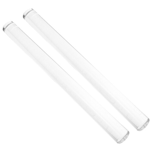 8Pcs Acrylic Kitchen Rolling Pins Versatile Fondant Dough Pastry Tools 1