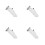 4Pièces Garde Transparent Table Scie Bois Accessoire 6