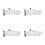 4Pièces Garde Transparent Table Scie Bois Accessoire 8