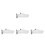 4Pièces Garde Transparent Table Scie Bois Accessoire 9
