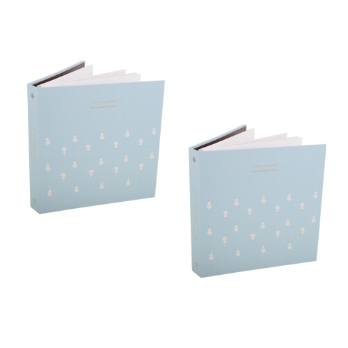 2Pcs Laminated Botanical Collection Album for Pressed Flowers Storage 2