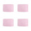 4Pcs Solid Color Pink Flannel Pet Blanket Soft Fleece Throw 7