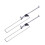 6Pièces Supports Métalliques Rétractables Pour Organisation Dressing 2