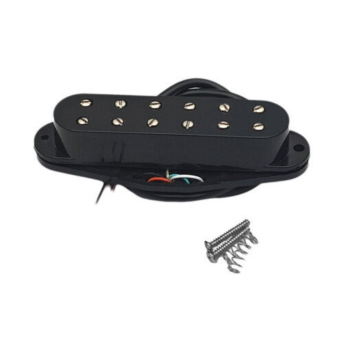 Single Pickup  12 Point Pickup Small Double Track Pickup Four-Core Wire Pickup Black