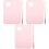 3Sets Make-Up Mischpalette Mit Spatel Und Acrylplatte Pink 5