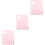 3Sets Make-Up Mischpalette Mit Spatel Und Acrylplatte Pink 7