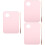 3Sets Make-Up Mischpalette Mit Spatel Und Acrylplatte Pink 8