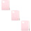 3Sets Make-Up Mischpalette Mit Spatel Und Acrylplatte Pink 11