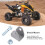 Shock Mount with Screw for ATV Enhanced Driving Durable Material One Pair 4