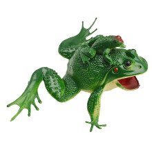 Modèle de grenouille pour enfants avec son, jouet maman et enfant crapaud, faux crapaud réaliste, accessoire de décoration