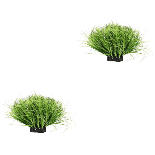 2Stk Modell Gras Hellgrün Kunststoff Für Miniaturen 2