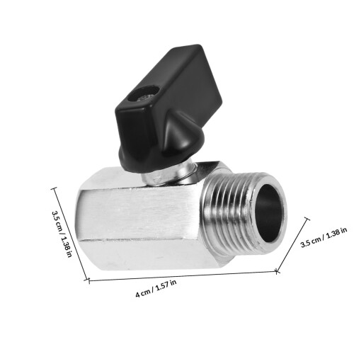 Valve Cuivre Pour Plomberie Camping-Car Durable 1