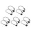 10Pcs Car Lane Change Assist Radar Sensor Blind Spot Alarm Light 6