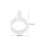 120Pcs White Plastic Windproof Hanger Clips for Clothes Rack & Laundry 3