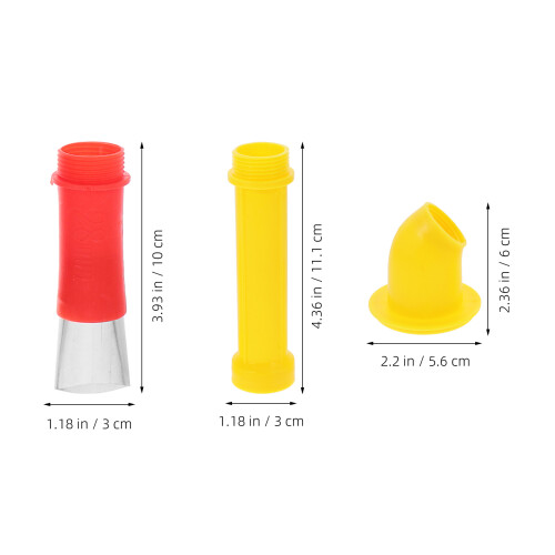 1Set Dichtungsdüse Set Mit Gummiteil Für Präzises Verfugen 2
