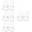 8Pcs Sturdy Acrylic Brochure Stand Compact Transparent File Holder 7