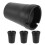 20Pièces Cendrier Plastique Portable Noir Pour Usage Extérieur 2