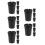 20Pièces Cendrier Plastique Portable Noir Pour Usage Extérieur 6