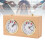 Mechanical Wood Chess Timer Portable Stress Relief Clock 15.4cm 4