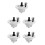 5Ensembles Bouchons D'entrée D'eau Rv PP Pour Camping-Car 6
