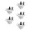 5Ensembles Bouchons D'entrée D'eau Rv PP Pour Camping-Car 7