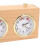 Mechanical Wood Chess Timer Portable Stress Relief Clock 15.4cm 11