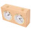 Mechanical Wood Chess Timer Portable Stress Relief Clock 15.4cm 1