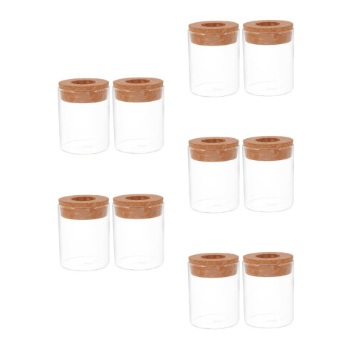 10Pièces Terrarium Bouchon Liège Pour 2