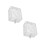 2Pièces Protection Bouton Transparent Verrouillable Pour Interrupteur 7