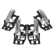 Per Sportage 2.0L 2.7L 2005 - 2010 Maniglie Interne per Porte Cromate Anteriori Posteriori Sinistre Destre 4 Pezzi