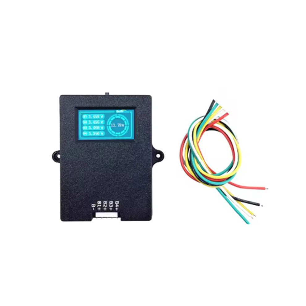 5A Lipo Lifepo4 Active Balancer 4S With Voltage Dispaly 12V Lithium Battery Transfer Active Equalizer 4712286337058