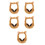 5Pièces Muffs Oreilles Khaki Confortable Pliable 4