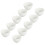 30Pièces Bols Silicone Blancs Flexibles Pour Masques DIY 3
